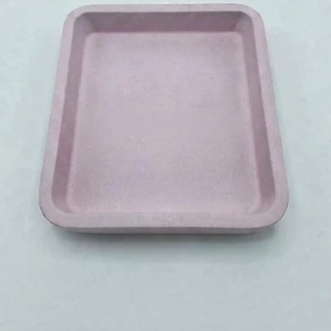 BANDEJA ACANALADA ROSADA 18 CM 1