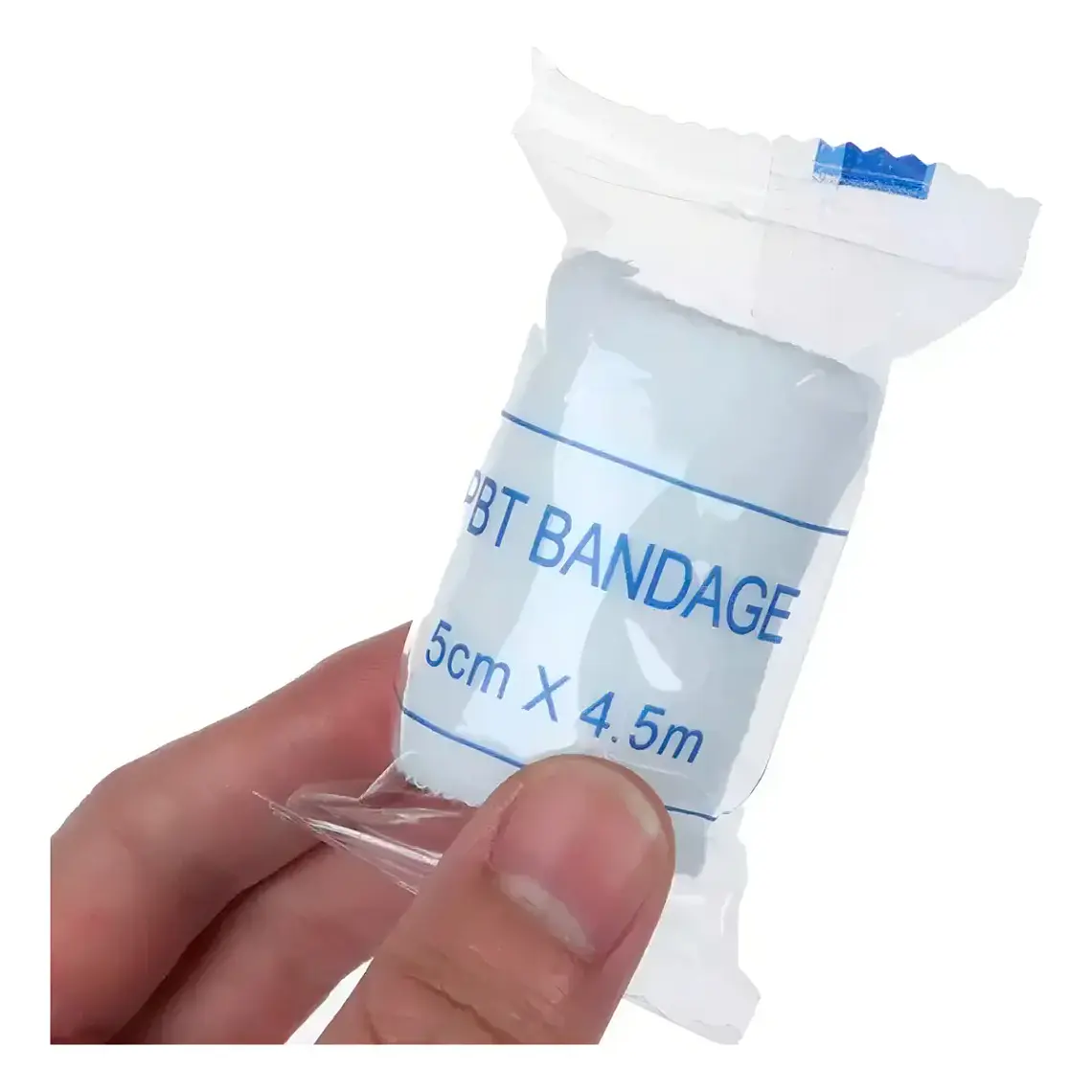 VENDA DE GASA ELASTICADA BLANCA 5CM X 4.5M 1