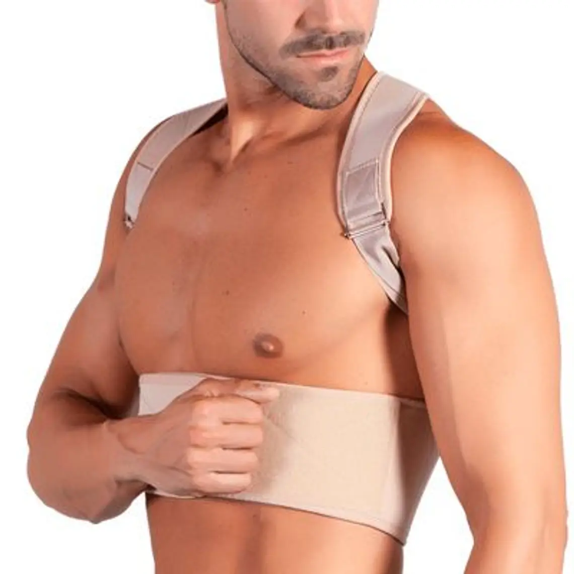 CORRECTOR POSTURAL ORTOPEDICO - TALLA L BEIGE  1