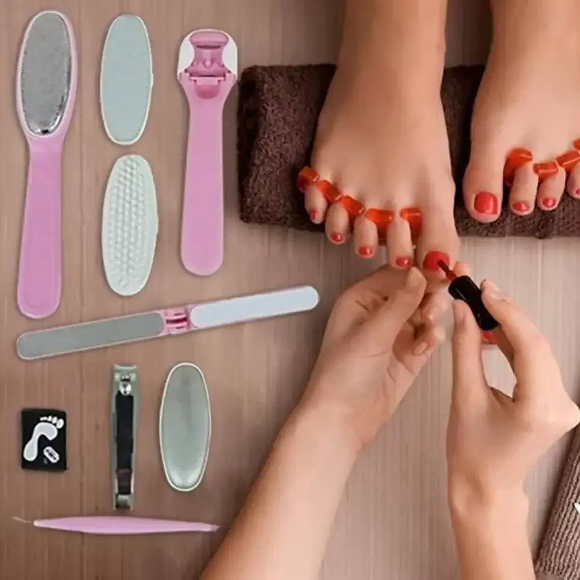 SET DE PEDICURE VARIEDAD COLORES  2