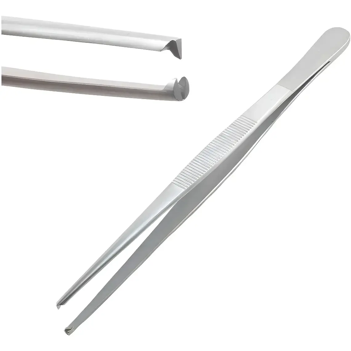 PINZA DIENTE DE RATON 14 CM - ACERO 2