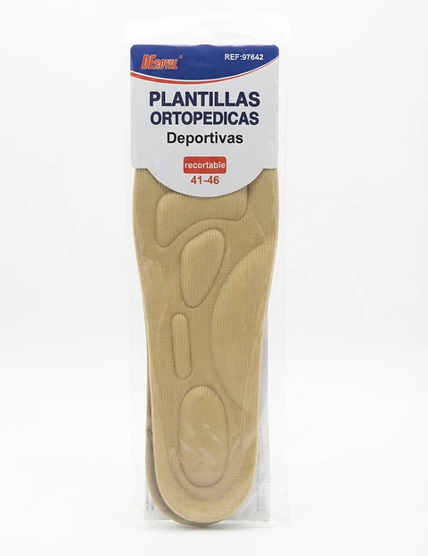 PLANTILLA DEPORTIVA HOMBRE NUMERO 41-46