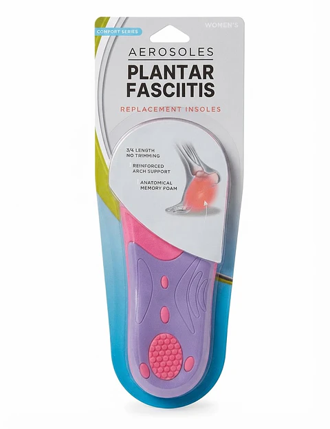 PLANTILLA FASCITIS PLANTAR AEROSOLES - USA TALLA 35 A LA 41