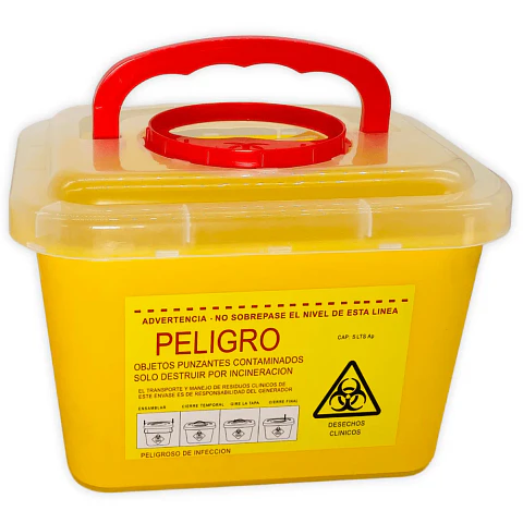CAJA CONTENEDOR DESECHABLES 3 LITROS CUADRADA