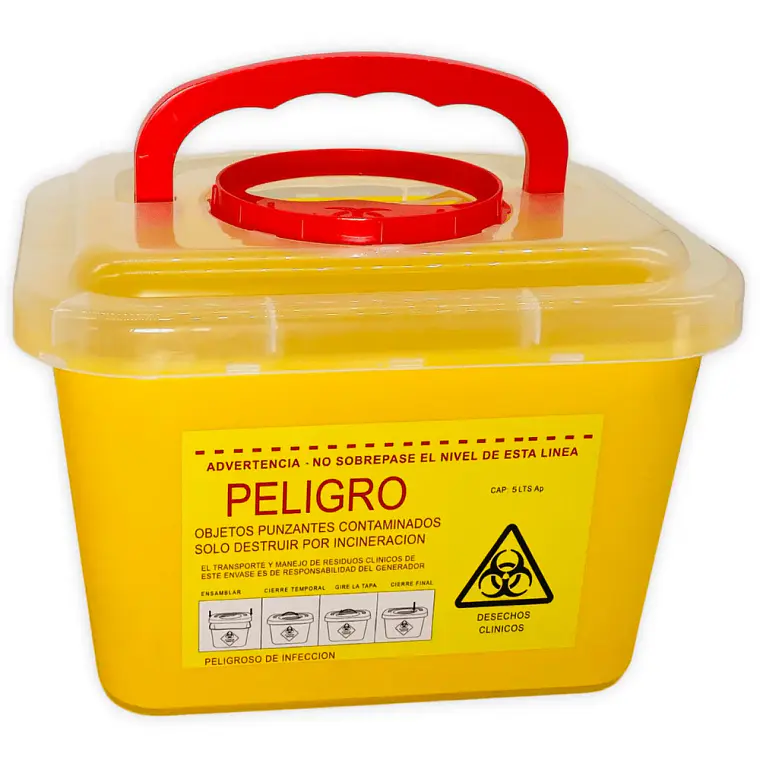 CAJA CONTENEDOR DESECHABLES 3 LITROS CUADRADA 1