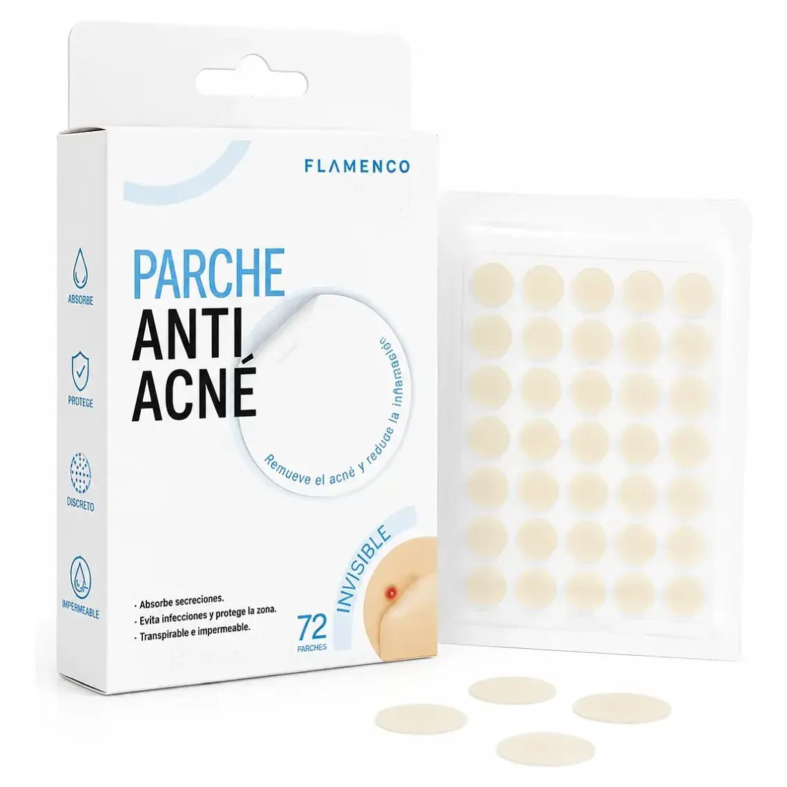 PARCHE ANTIGRANITOS - HIDROCOLOIDE 1