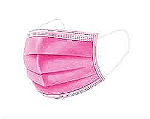 PROMOCION MASCARILLLA ROSADA FLUOR - 50 UNI
