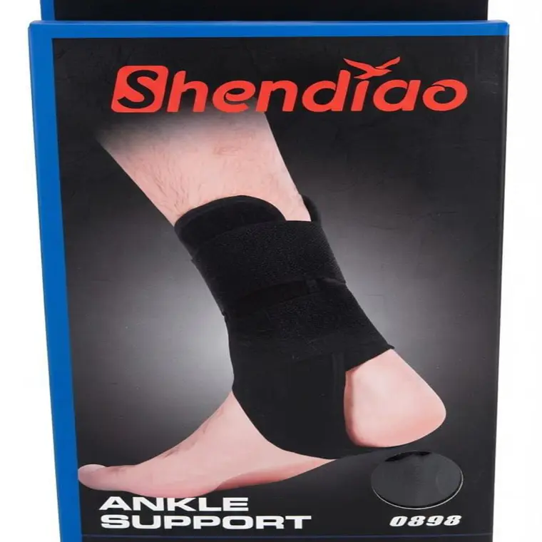 TOBILLERA CON BARRAS LATERALES Y VELCRO - SIBOTE 1