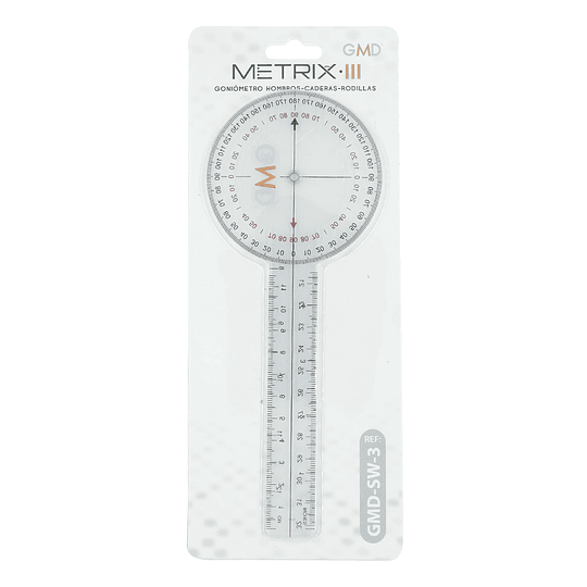 Goniómetro Gmd Metrix III (Hombros, Cadera, Rodillas)