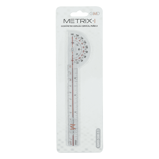 Goniómetro Gmd Metrix I (Espalda, Cervical, Muñeca)