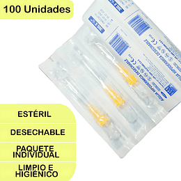 Caja De Agujas Hipodérmicas 30 G X 1/2 Pulgadas - Caja X 100 Und