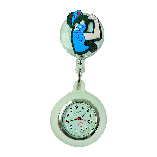 Reloj Retráctil Práctico Para Enfermera