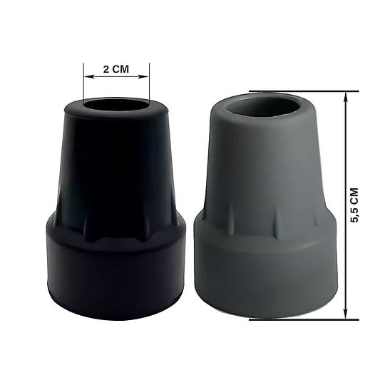 Repuesto De Recatón O Tapón Para Muleta - Bastón (par)