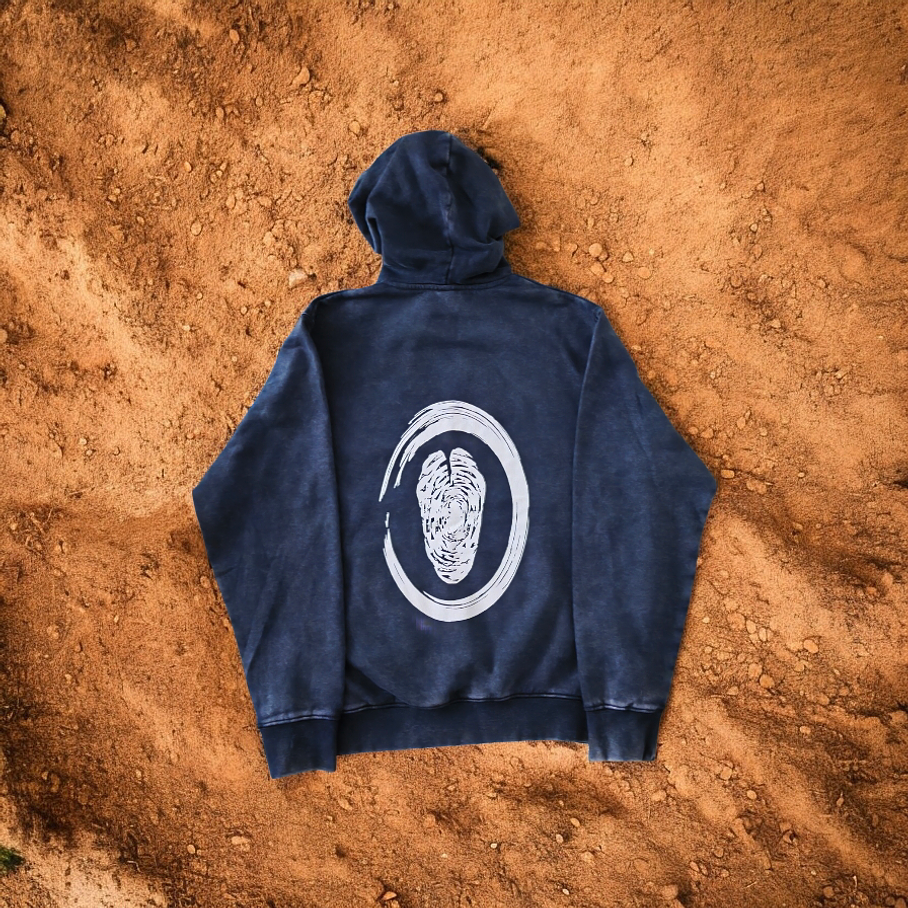 POLERON UNISEX ACID WASH ORUND ( street wear) AGOTADO. 3