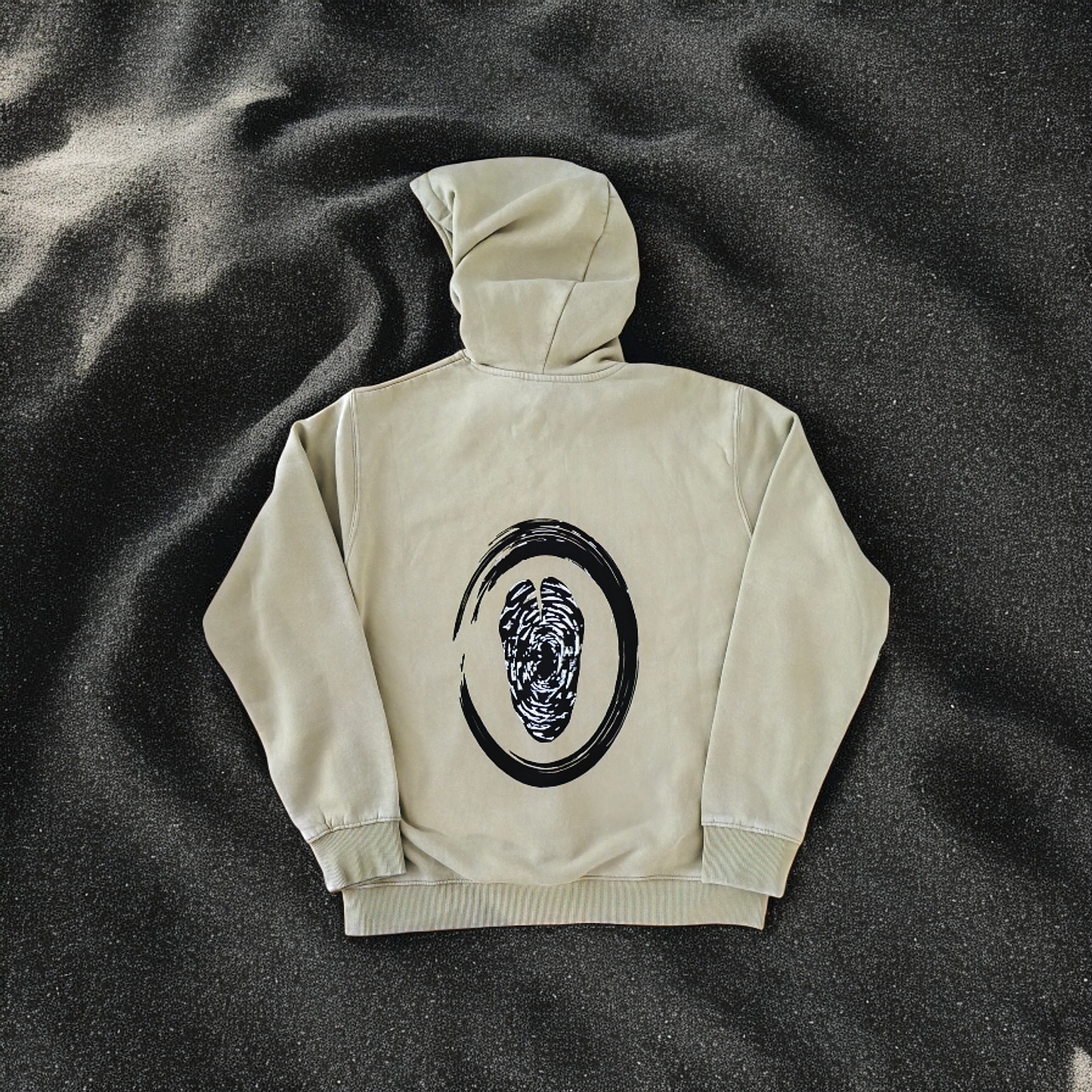 POLERON UNISEX ACID WASH ORUND ( street wear) AGOTADO. 4