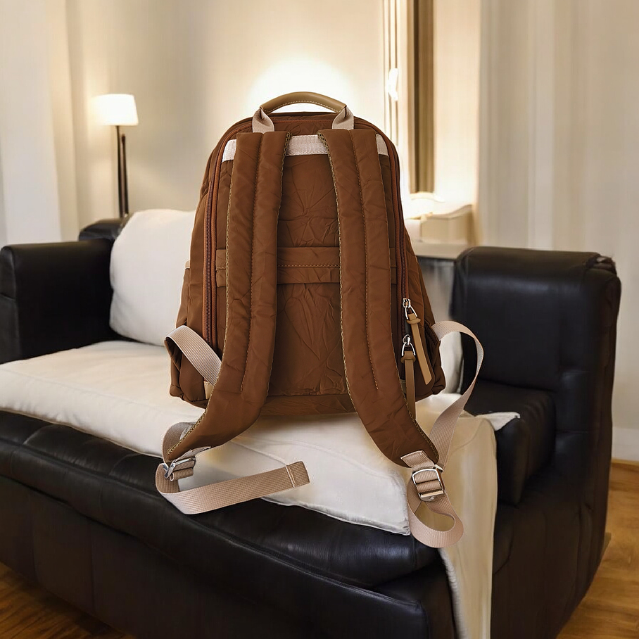 MOCHILA ORUND MUJER CAFE 2