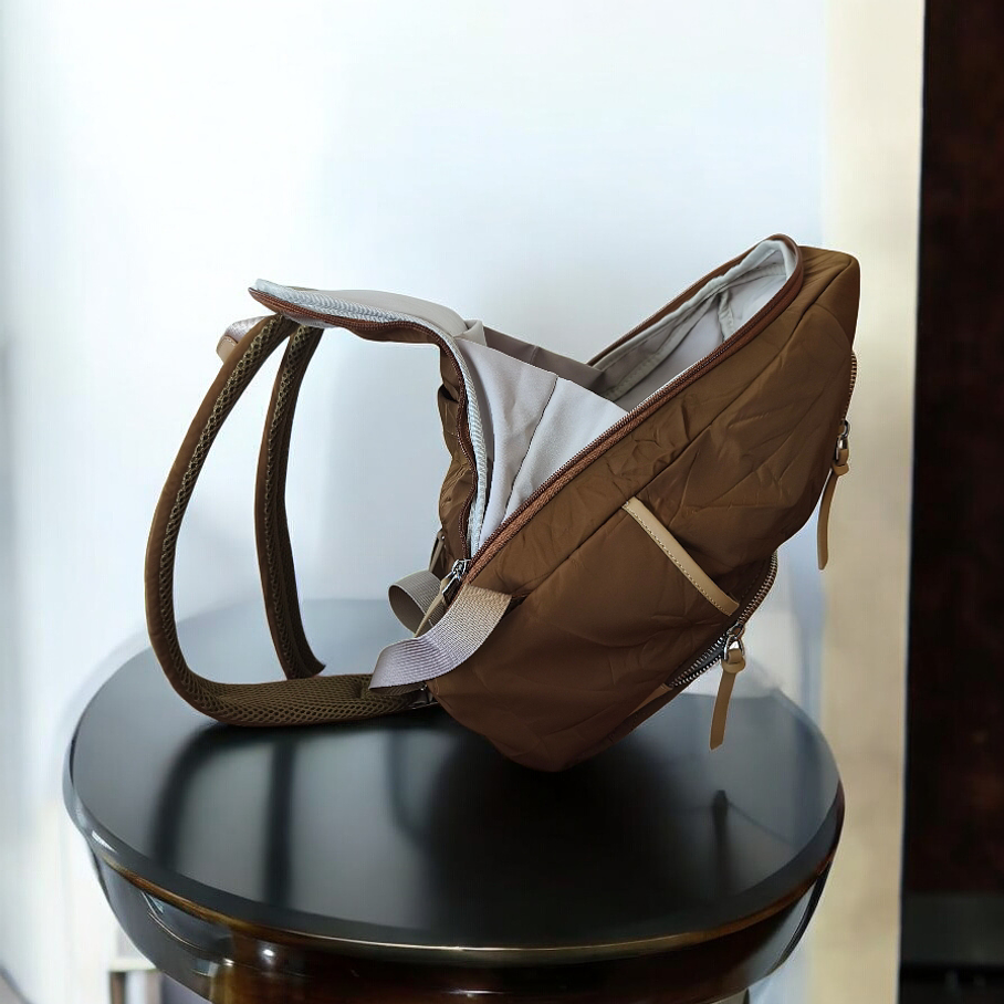 MOCHILA ORUND MUJER CAFE 3