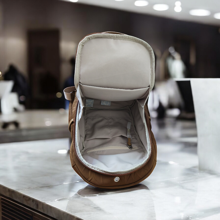 MOCHILA ORUND MUJER CAFE 4