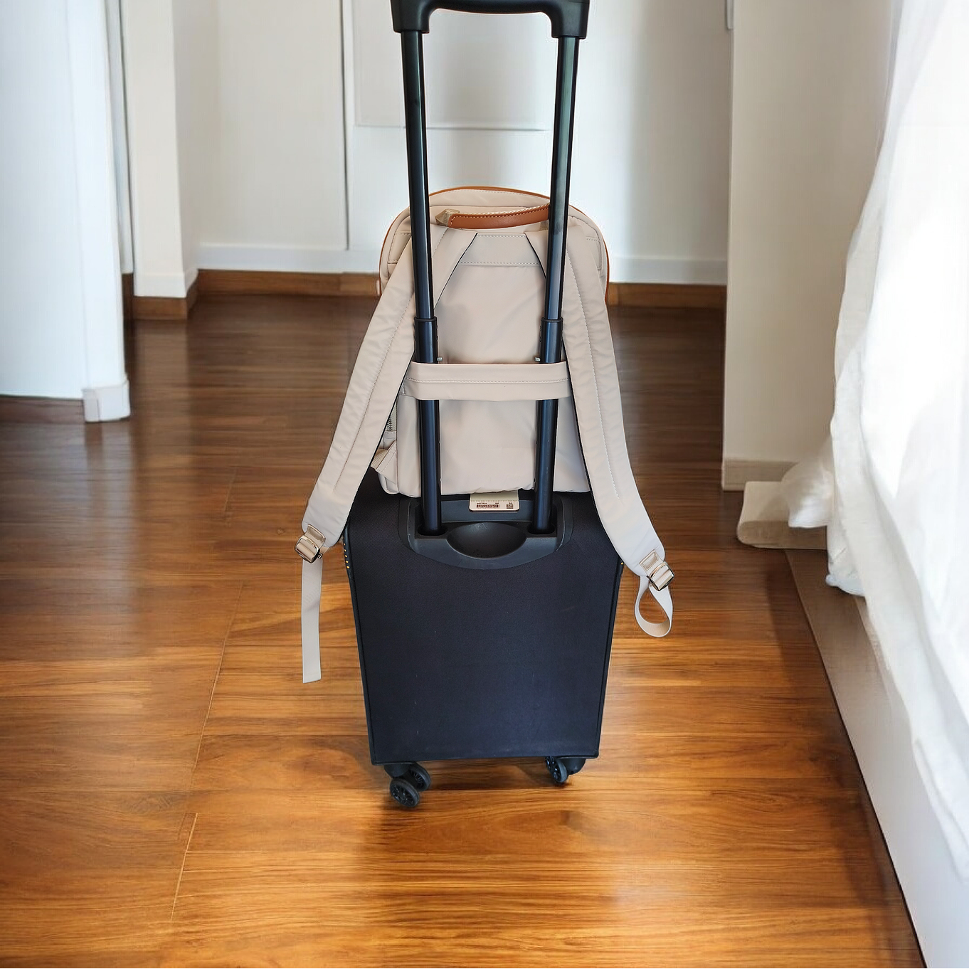 MOCHILA ORUND MUJER BEIGE 4