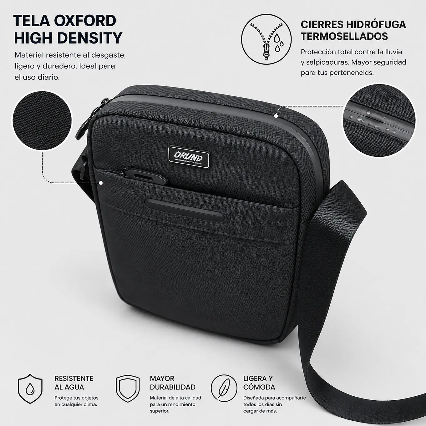 BOLSO BANDOLERO ORUND KEIA (unisex)  1
