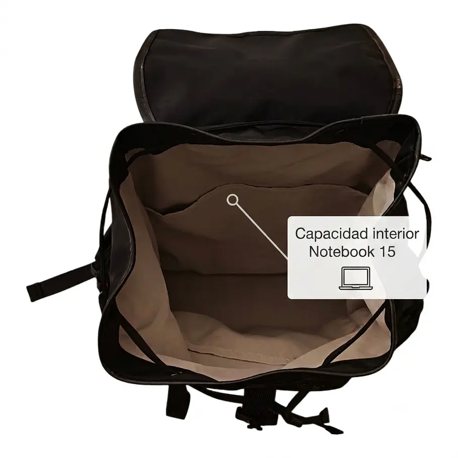 MOCHILA ORUND JESKAI MUJER (repelente al agua) ENVÍO GRATIS. 4