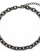 Pulsera Grumet Redondo Negra Hombre Acero Inoxidable Orvia - Miniatura 1