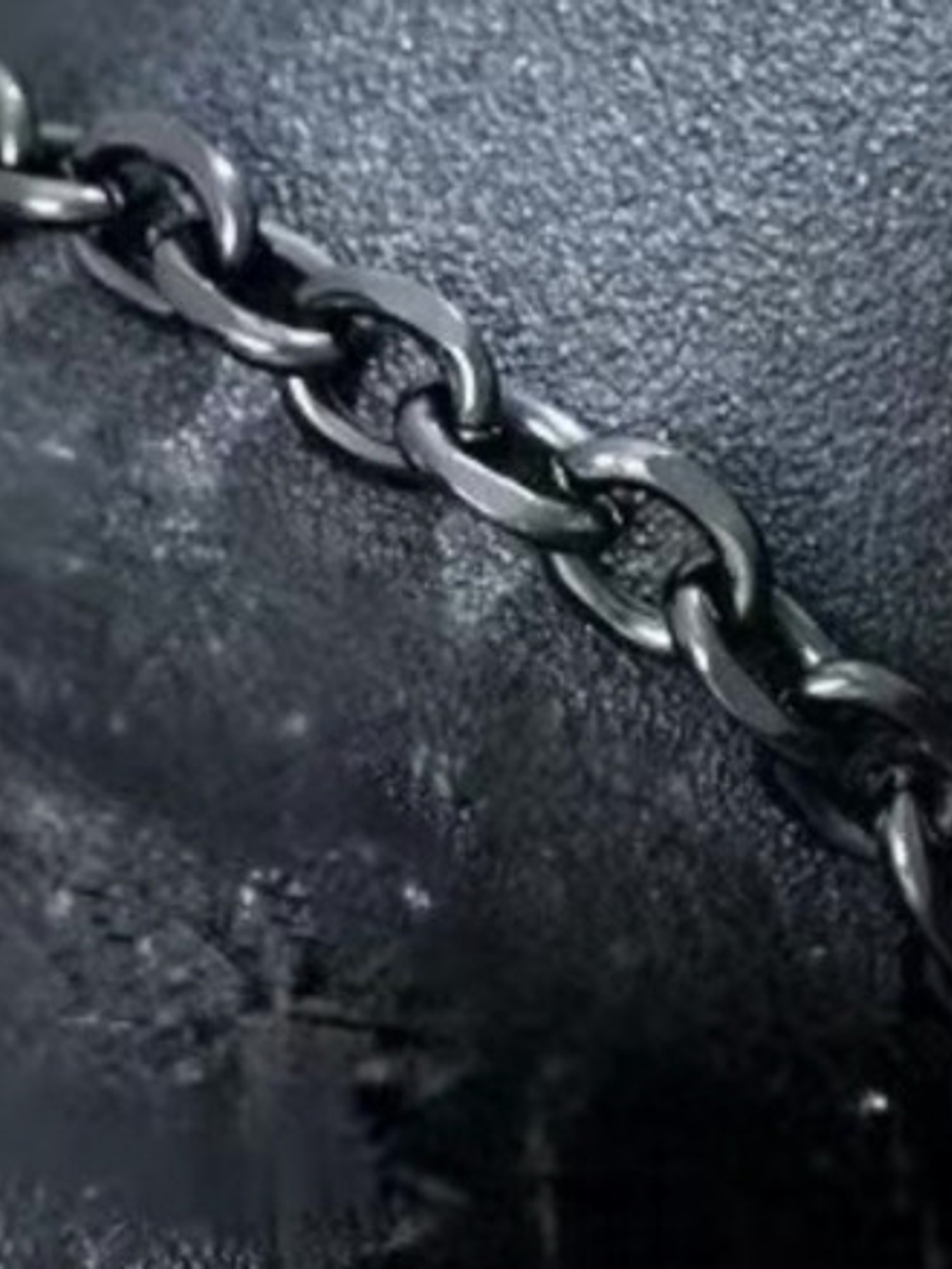 Pulsera Grumet Redondo Negra Hombre Acero Inoxidable Orvia 4