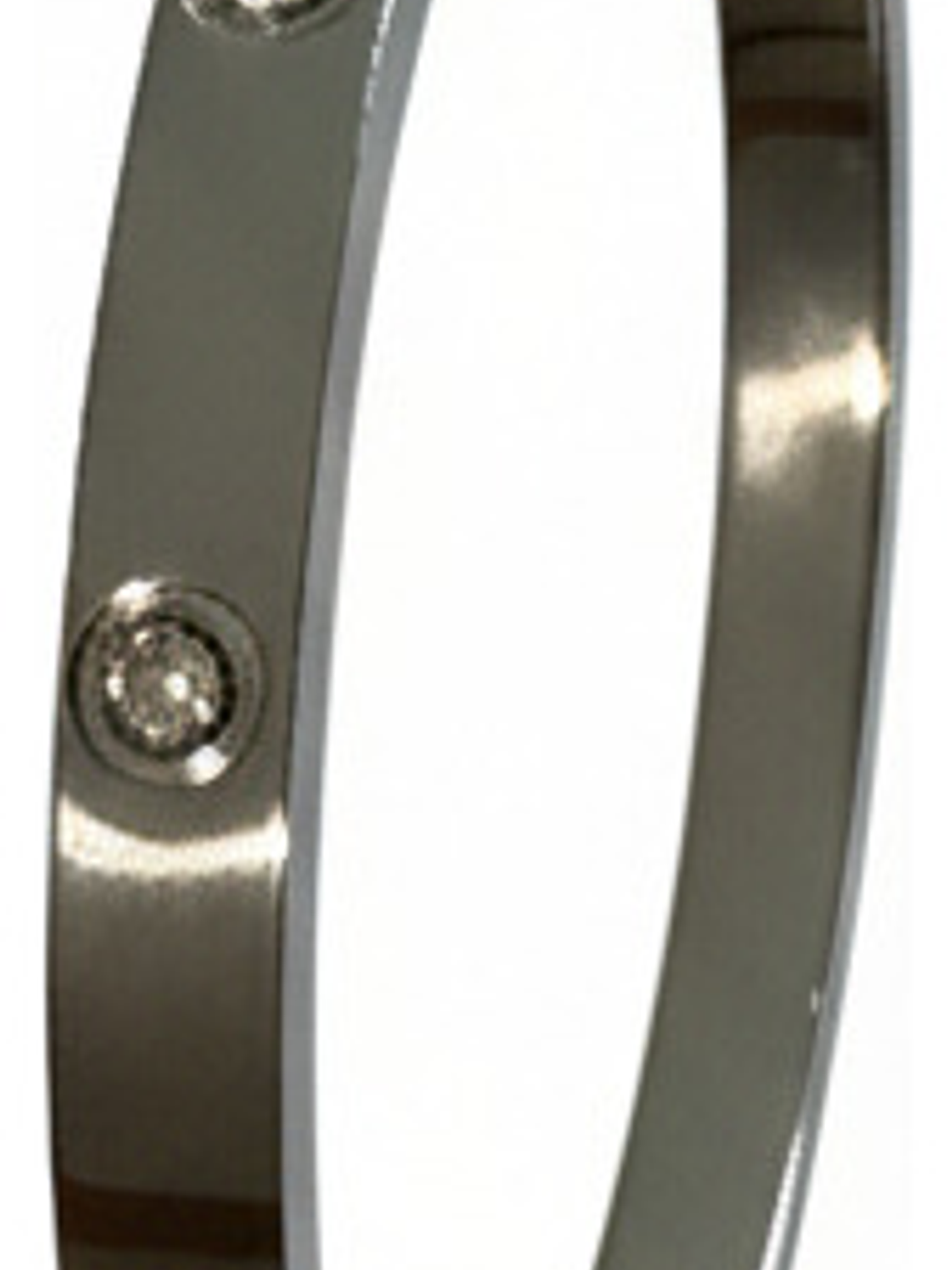 Pulsera Rígida Con Cristales Oro 18k Orvia 5