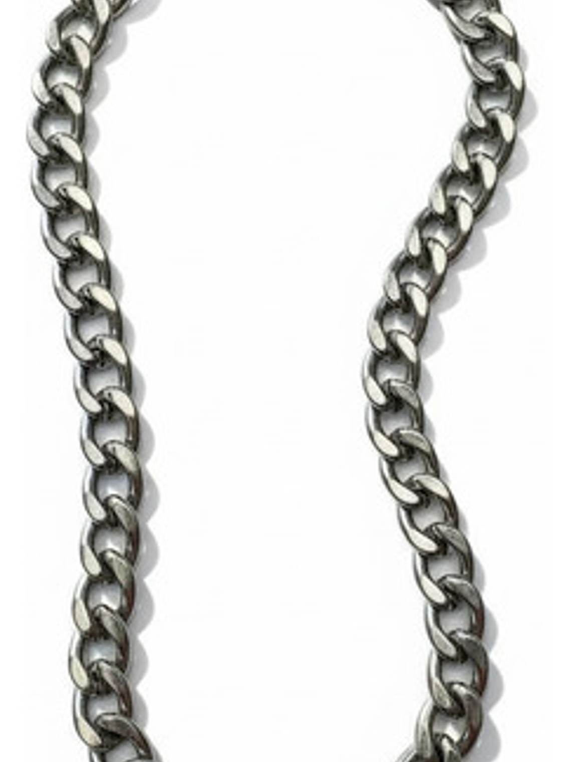 Collar Grumet De Mujer Tejido Cubano Acero Inoxidable Orvia 3