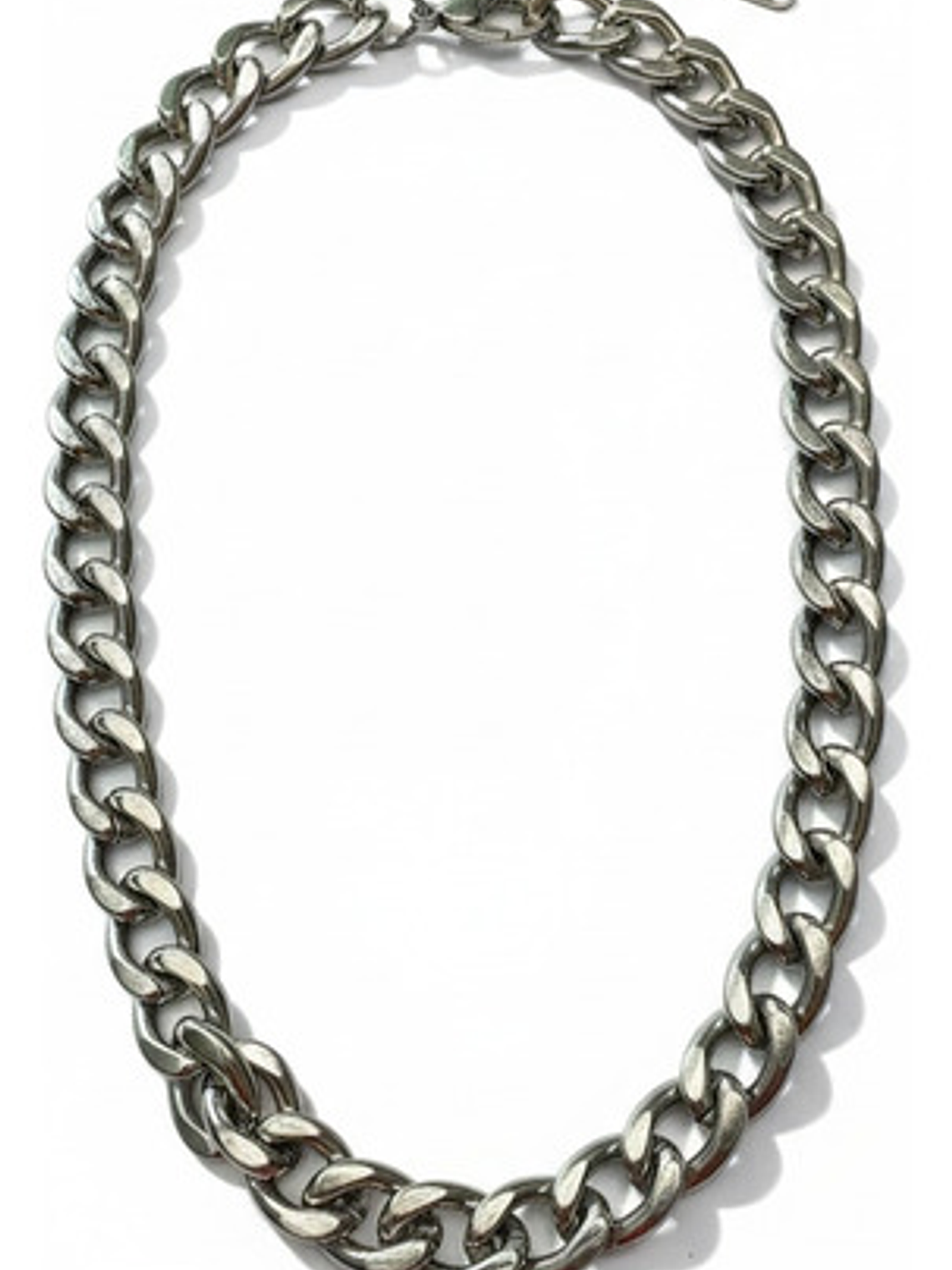 Collar Grumet De Mujer Tejido Cubano Acero Inoxidable Orvia 4