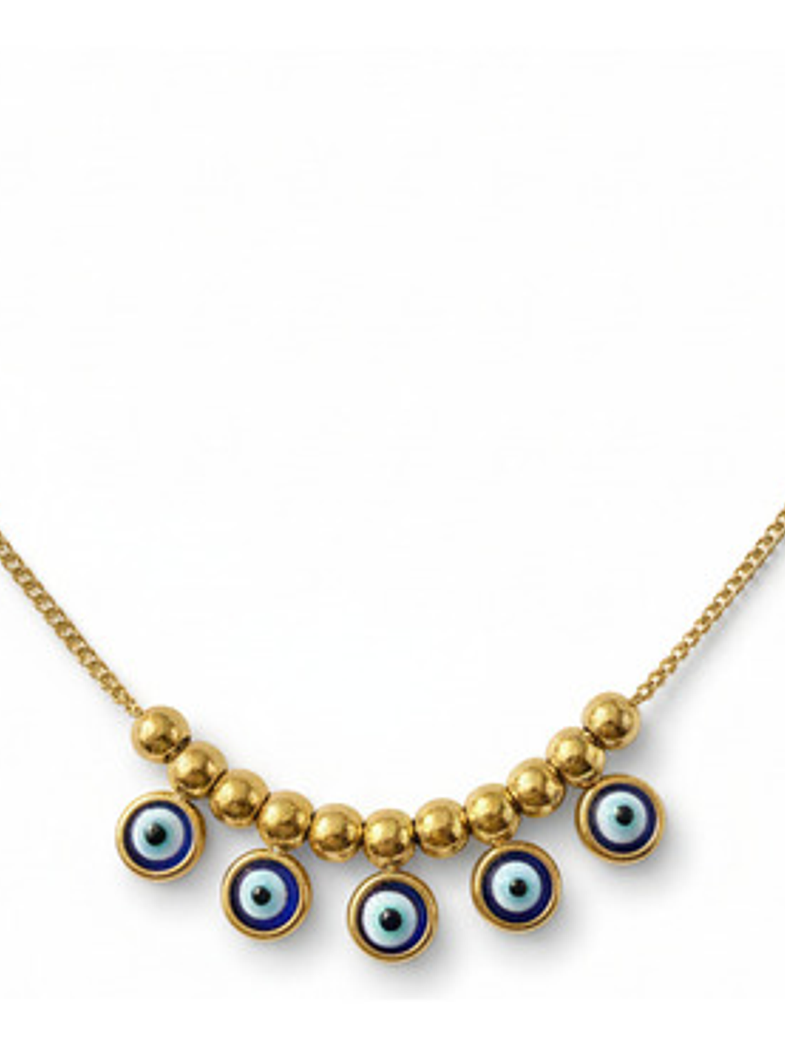 Collar Y Pulsera Ojo Turco Amuleto Protección Regalo Orvia 3