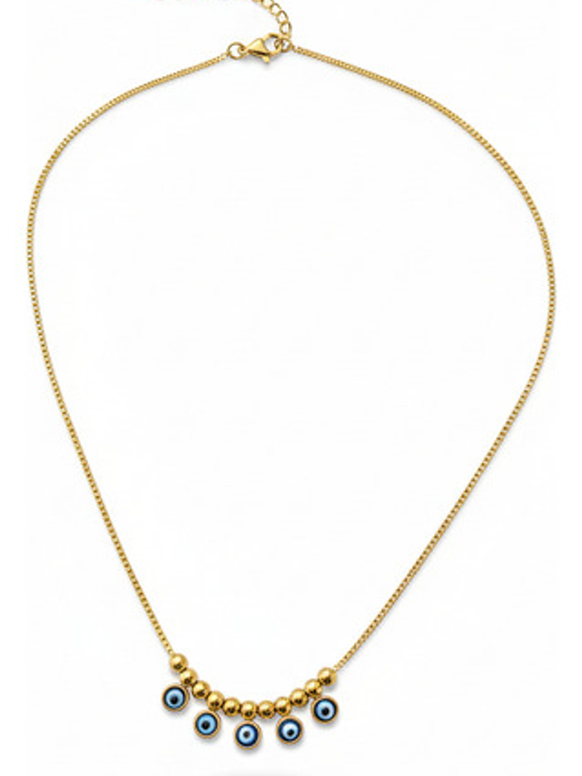 Collar Y Pulsera Ojo Turco Amuleto Protección Regalo Orvia 5