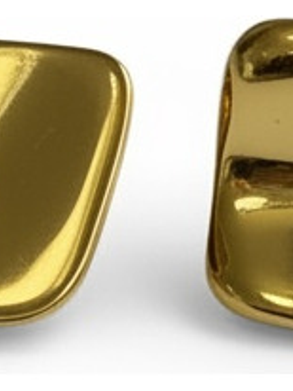 Aros Zarcillos De Acero Inoxidable Chapado En Oro 18k Orvia 6
