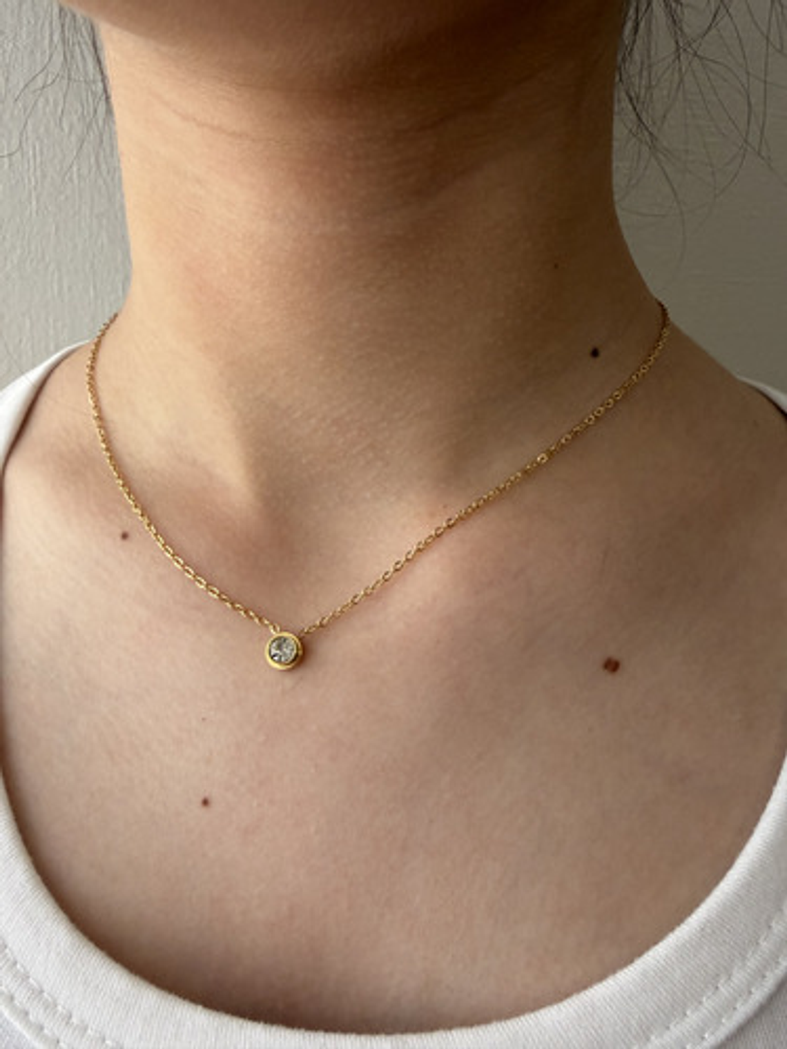 Collar Y Aros Con Cristales Punto De Luz Set De Regalo Orvia 5