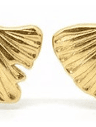 Aros De Flor Zarcillos Aretes De Acero Inoxidable Oro Mujer