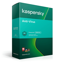 Kaspersky Antivirus 1 PC 1 año Envio Digital ESD