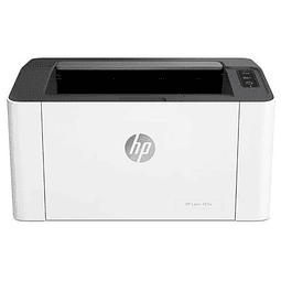 Impresora HP LaserJet 107w con wifi blanca y negra 110V - 127V