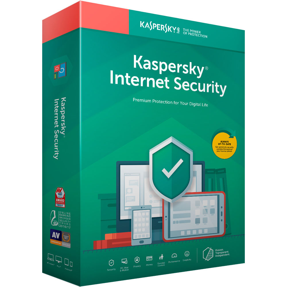 Kaspersky Kaspersky Internet Security 5 Dispositivos 1 Año 2022 Licencia Digital 