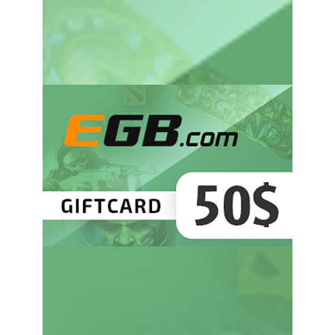 EGB EGAMINGBETS GIFT CARD 50 USD - EGB KEY - GLOBAL