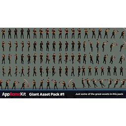 APPGAMEKIT - GIANT ASSET PACK 1 STEAM KEY GLOBAL