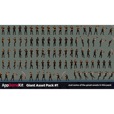 APPGAMEKIT - GIANT ASSET PACK 1 STEAM KEY GLOBAL
