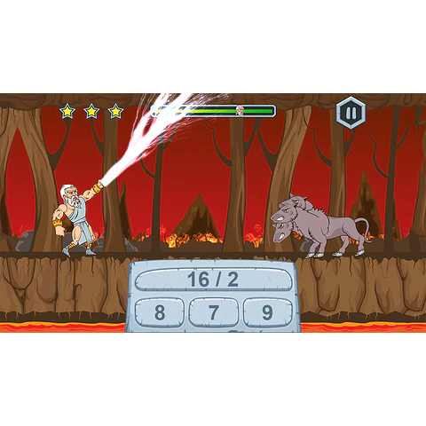 ZEUS VS MONSTERS - MATH GAME FOR KIDS STEAM KEY GLOBAL