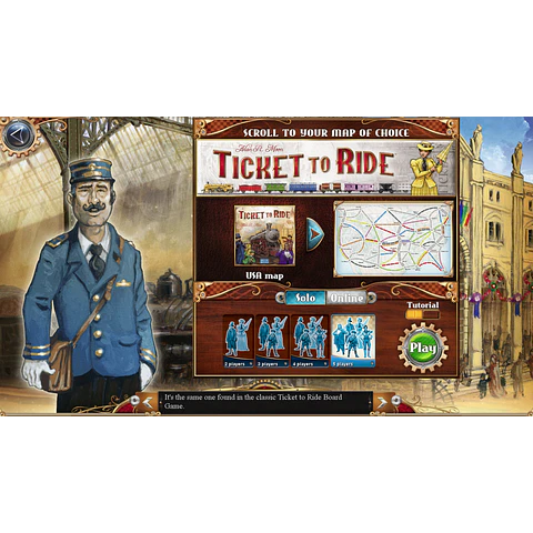 TICKET TO RIDE STEAM KEY GLOBAL