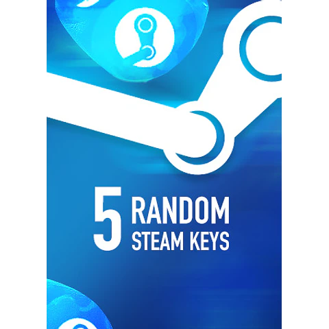 RANDOM 5 KEYS STEAM KEY GLOBAL