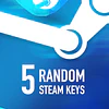 RANDOM 5 KEYS STEAM KEY GLOBAL