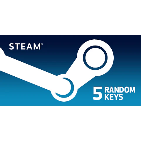 RANDOM 5 KEYS STEAM KEY GLOBAL