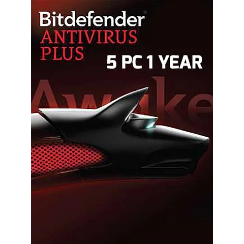 BITDEFENDER ANTIVIRUS PLUS 5 DEVICES 1 YEAR PC BITDEFENDER KEY GLOBAL