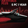 BITDEFENDER ANTIVIRUS PLUS 5 DEVICES 1 YEAR PC BITDEFENDER KEY GLOBAL