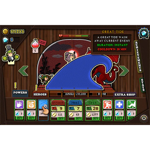 TAP HEROES STEAM KEY GLOBAL