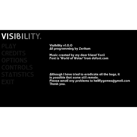 VISIBILITY STEAM KEY GLOBAL